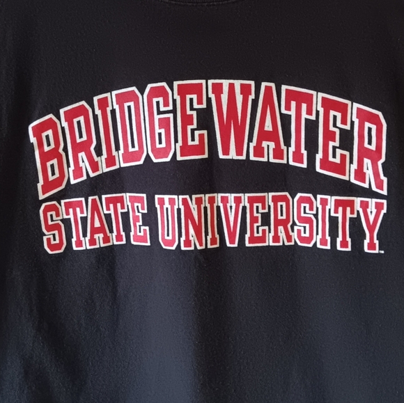Champion Bridgewater State University men's black long-sleeve t-shirt size L - Picture 3 of 9